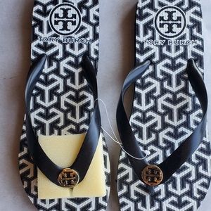 New Tory Burch flip flops